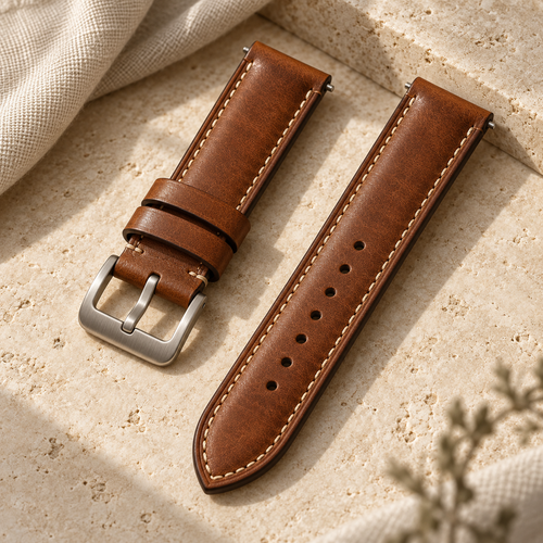Cognac Line Watch Strap — generated design visualization