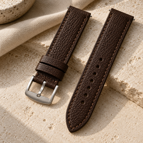 Espresso Grain Watch Strap — generated design visualization