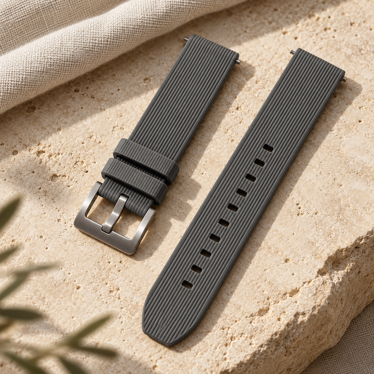 Slate Rib Watch Strap — generated design visualization
